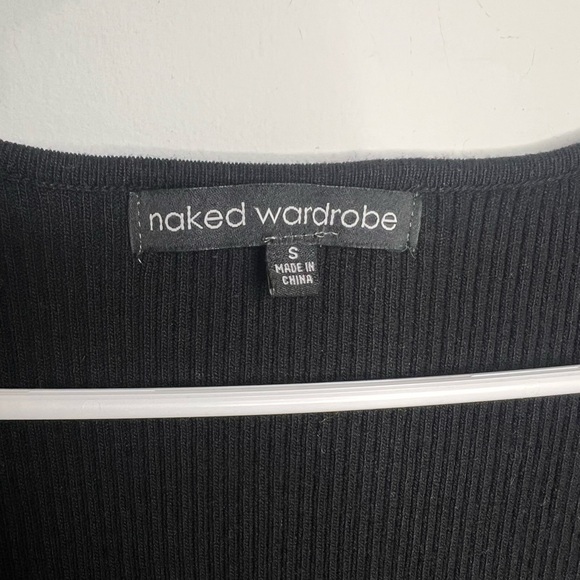 Naked Wardrobe Fitted Dress Size Small - Picture 2 of 6
